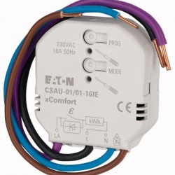 Eaton switch actuator flush-mounted 16A / integr. Binary input + energy measurement function