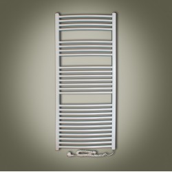 Ladder towel rail heater round 400W long 