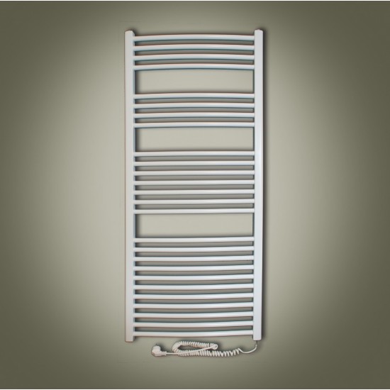 Ladder towel rail heater round 400W long 